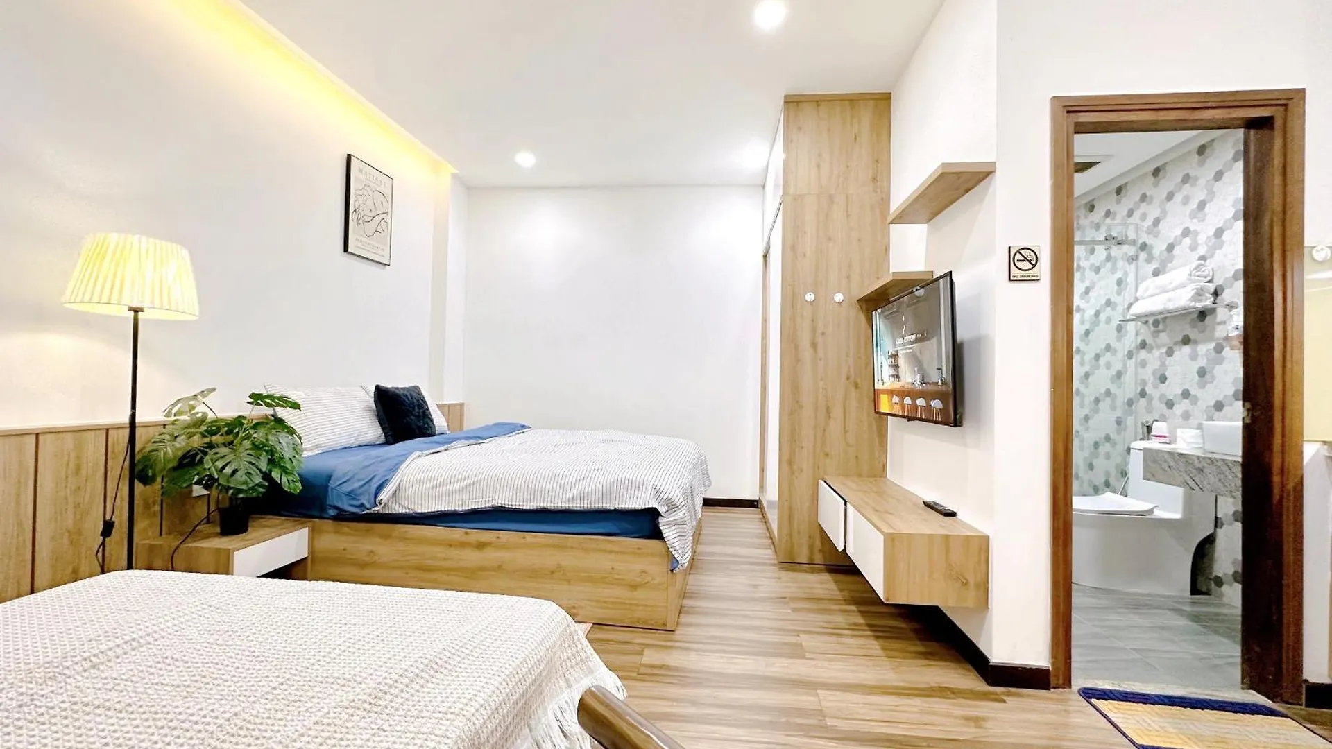Lägenhet Riverside House Quan Phu Nhuan Ho Chi Minh-staden Vietnam